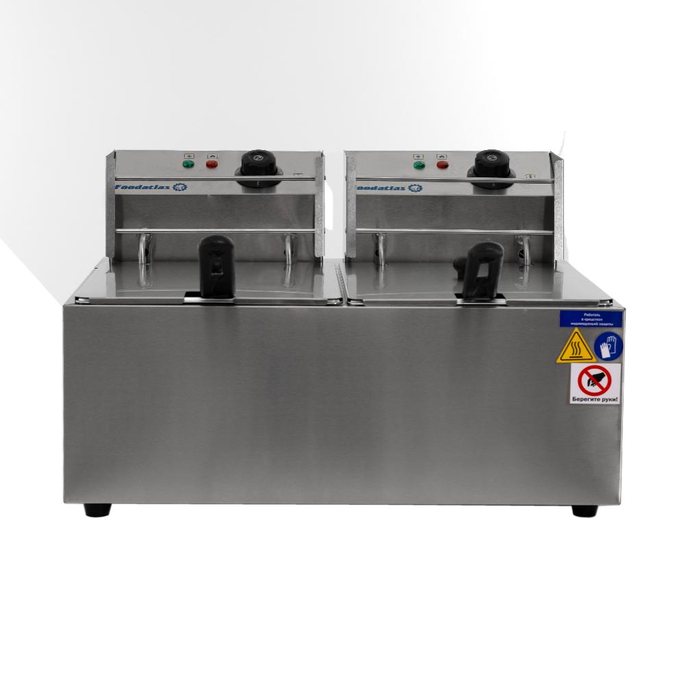 Фритюрница (8л+8л) DF-89 Foodatlas - 6